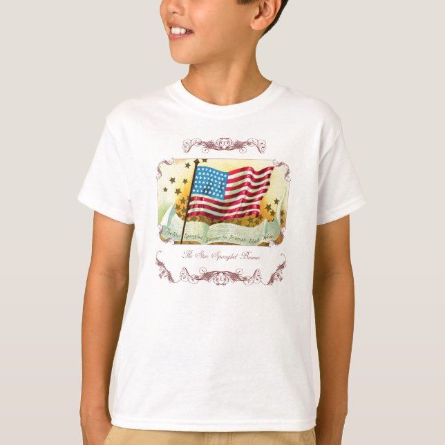 Camisa de niño con bandera de España (Anverso)
