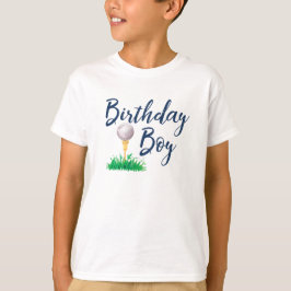 Camisa de niño de cumpleaños
