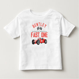 Camisa de niño de cumpleaños rápida de coche de ra