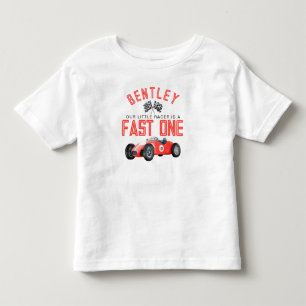 Camisa de niño de cumpleaños rápida de coche de ra