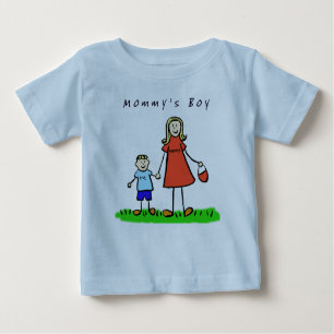 Camisa de niño de mamá (rubia)