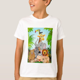 camisa de niño de safari.