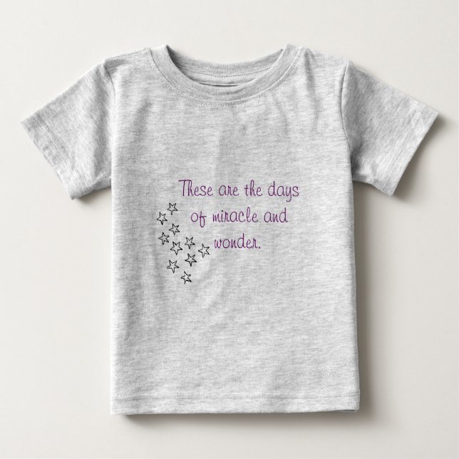 Camisa de niño Milacle and Wonder (Anverso)