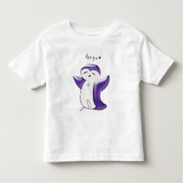 Camisa de niño Pengu Happy Penguin (Violeta)