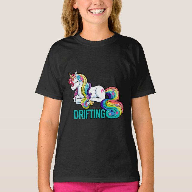 Camisa de niños de arco iris de bonito de soñación (Anverso)