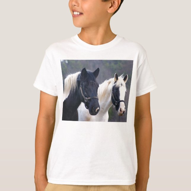 Camisa de niños de caballo doble (Anverso)