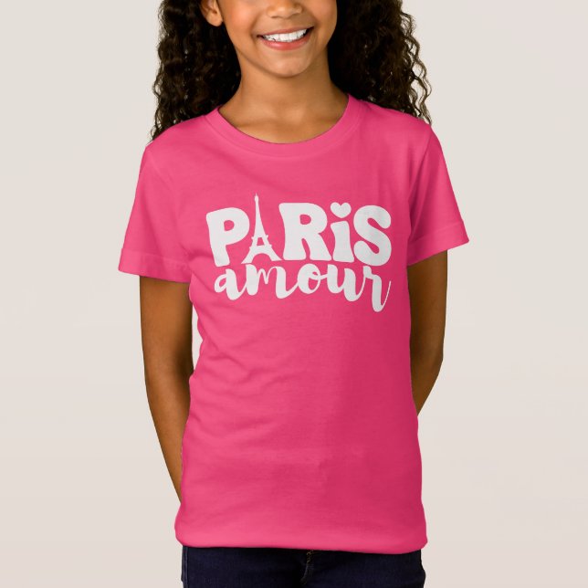 Camisa de niños del Amour de París (Anverso)