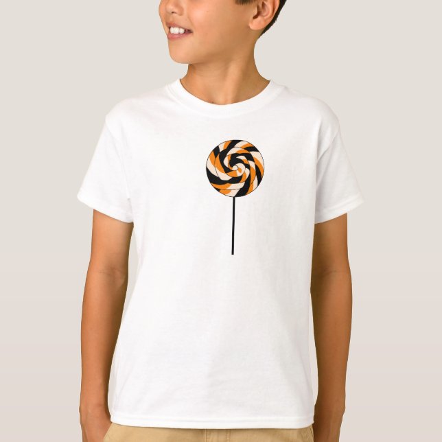 Camisa de Niños Lollipop de Halloween (Anverso)