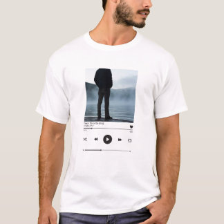 Camisa de nombre de canción personalizado, camiset