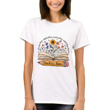 Camisa de Nombre de Maestro Personalizado | Regalo
