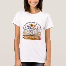 Camisa de Nombre de Maestro Personalizado | Regalo