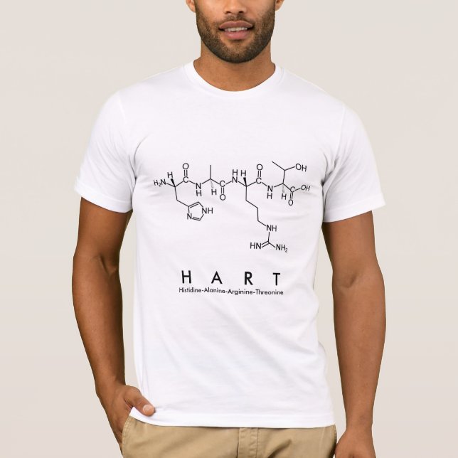 Camisa de nombre de peptídico de Hart (Anverso)