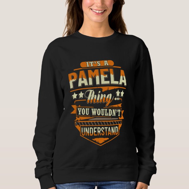Camisa de nombre Pamela es cosa de Pamela (Anverso)