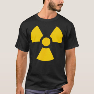 Camisa de Novedad de símbolo radiactivo