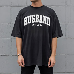 Camisa de novios personalizada para regalo de boda