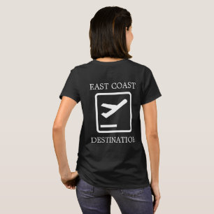 Camisa de Nueva Escocia de destino de la costa es