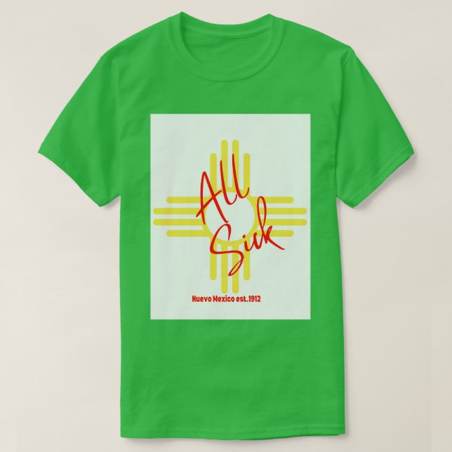 Camisa de Nuevo México Enfermo (Diseño del anverso)