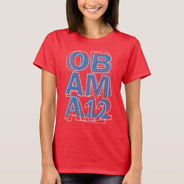 Camisa de Obama 2012 (Anverso)
