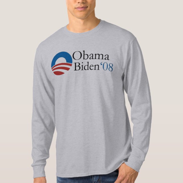 Camisa de Obama Biden '08 (Anverso)