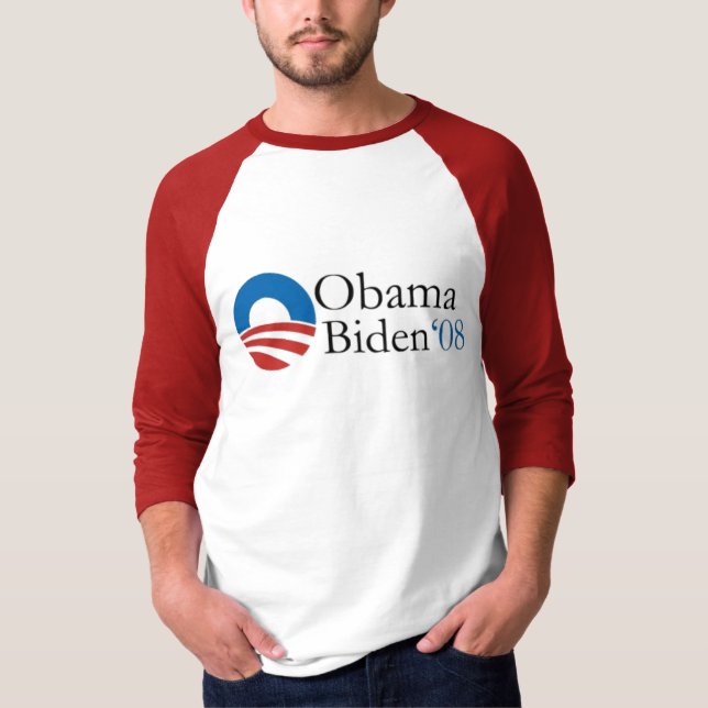 Camisa de Obama Biden '08 (Anverso)