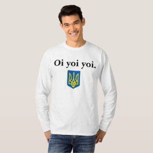 Camisa de Oi Yoi Yoi Tryzub del ucraniano