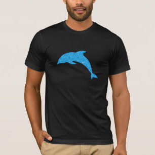 Camisa de olas de delfines para niños acuáticos