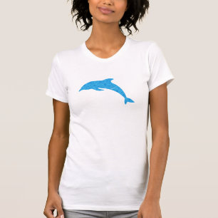Camisa de olas de delfines para niños acuáticos