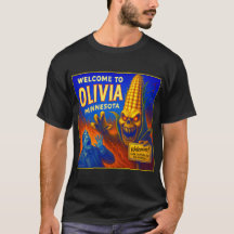CAMISA DE OLIVIA, MINNESOTA.