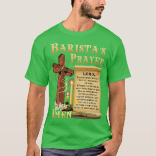 Camisa de oración de Barista