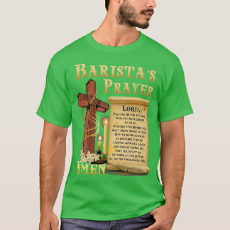 Camisa de oración de Barista