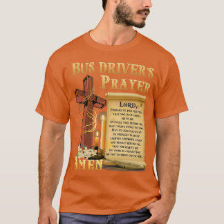 Camisa de oración para conductores de autobús