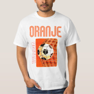 Camisa de Oranje Voetbal para las fans holandesas
