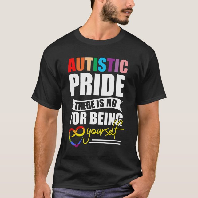 Camisa de Orgullo autista, camiseta de autismo, ne (Anverso)