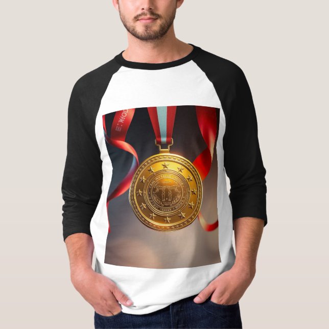 Camisa de oro de papá - Gi del Día del Campeón del (Anverso)