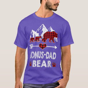 Camisa de oso Búfalo-Papá, Búfalo Rojo Tapado Bonu
