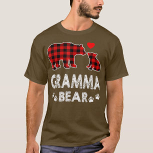 Camisa de oso Gramma, Oso Gramma de Buffalo Rojo P