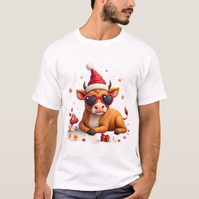 Camisa de otoño de vaca de las tierras altas de ca (Anverso)