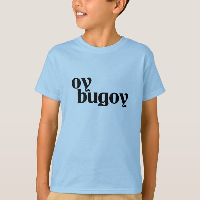 Camisa de Oy Bugoy - medio medio judío filipino (Anverso)