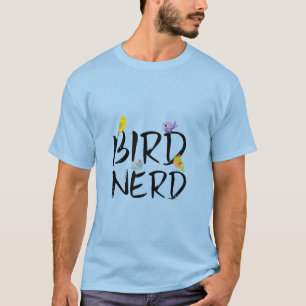 Camisa De Pájaro Nerd, Ave Lover
