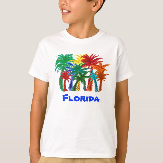 Camisa de palmera de los chicos de Florida (Anverso)