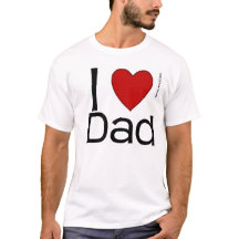 Camisa de papá corazón