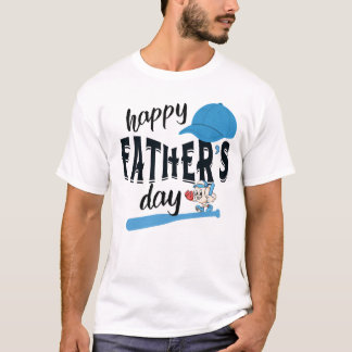 Camisa de papá de béisbol - Regalo del día del pad