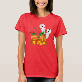 Camisa de parche de calabaza de Halloween