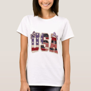 Camisa de parches EEUU PNG, Reto 4 de Julio
