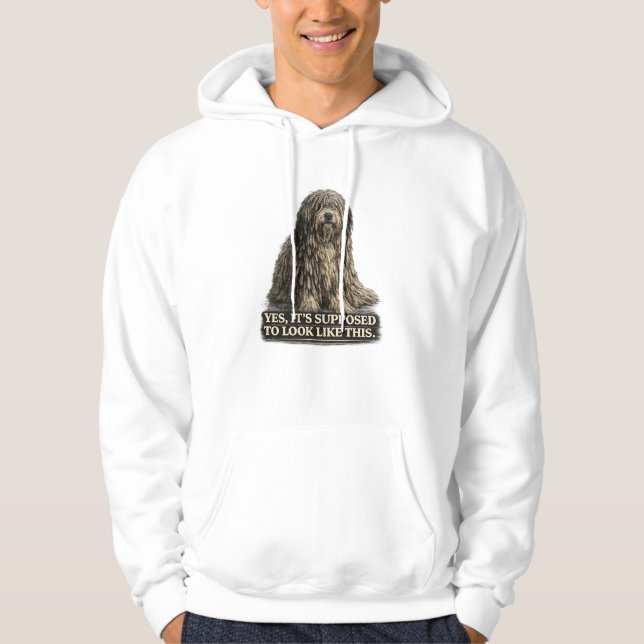 Camisa de pastor Bergamasco  (Anverso)