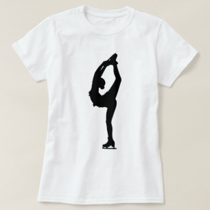 camisa de patinaje artístico chica