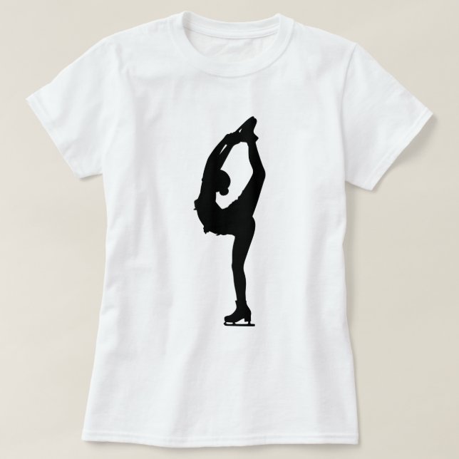 camisa de patinaje artístico chica (Diseño del anverso)