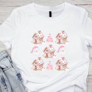 Camisa de patrón de Navidades de Coquette