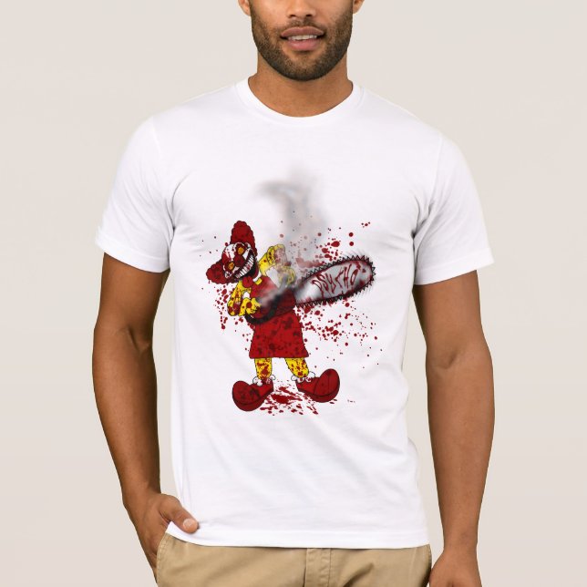 Camisa de payaso PSÍCOPATA (Anverso)