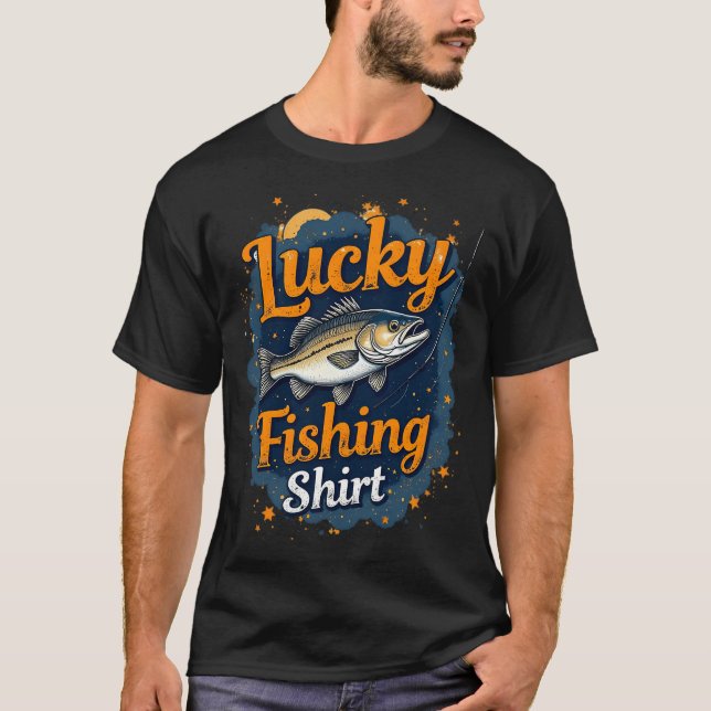Camisa de Pesca Afortunada (Anverso)
